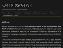 Tablet Screenshot of komfotograferen.nl